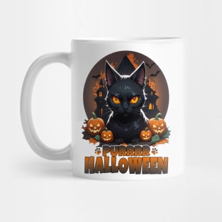 PURRR Halloween Mug